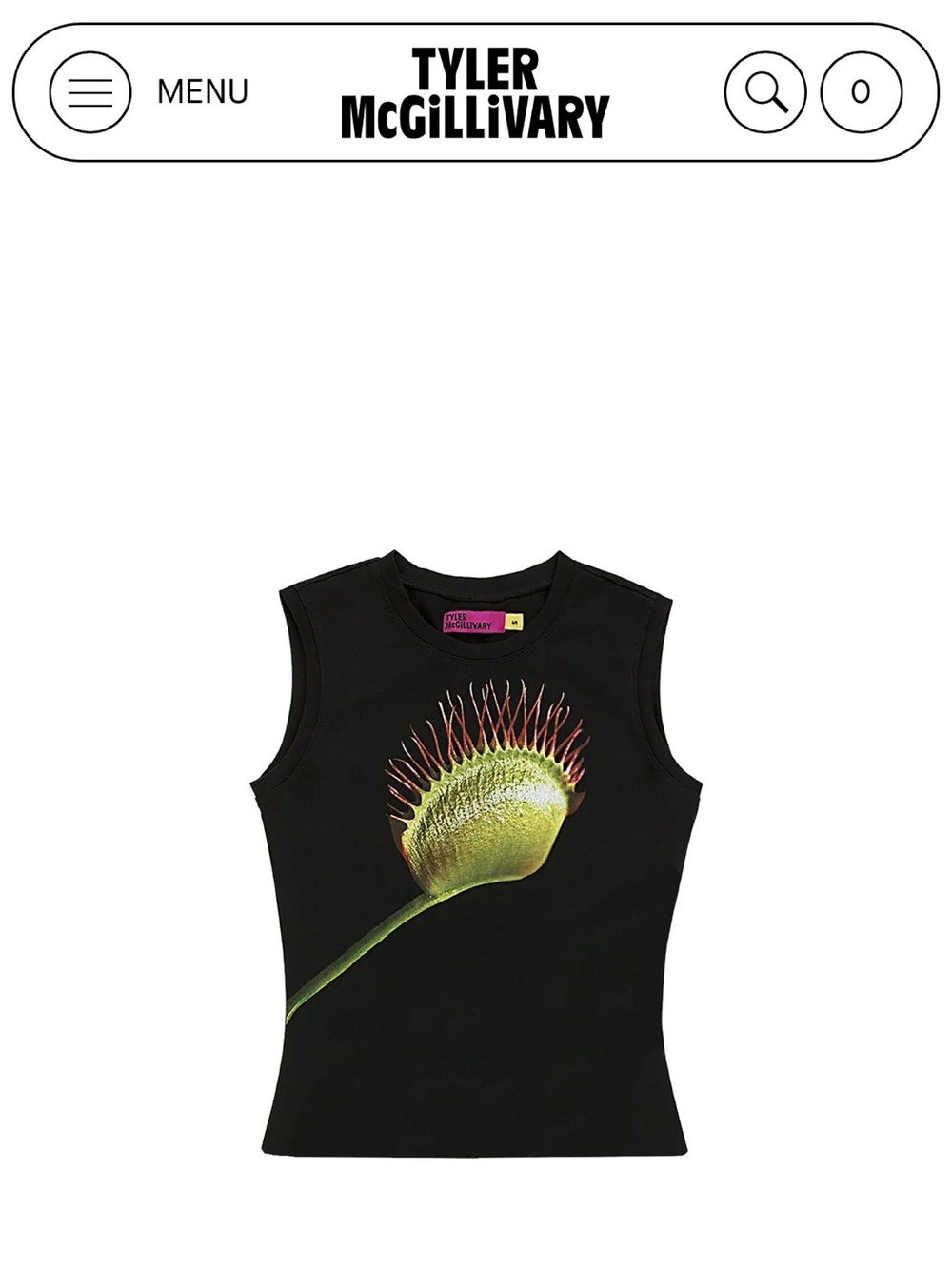 Tyler McGillivary Black Venus Flytrap Tank